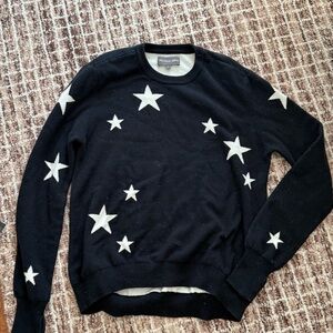 Michael Stars Black Star Sweater